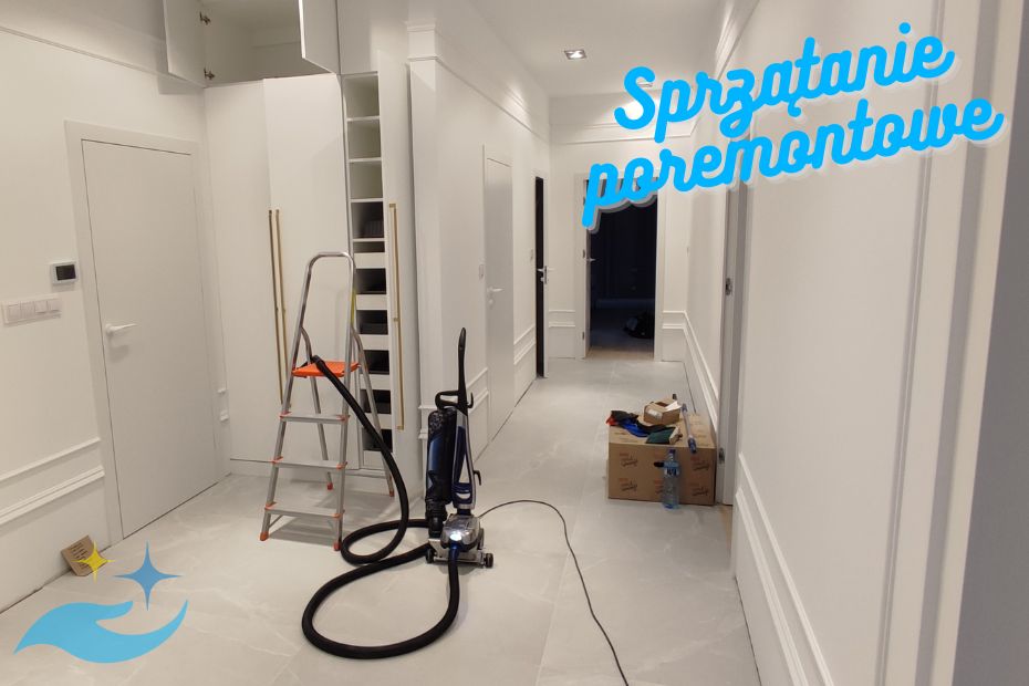 Czyste mieszkanie po sprzątaniu poremontowym