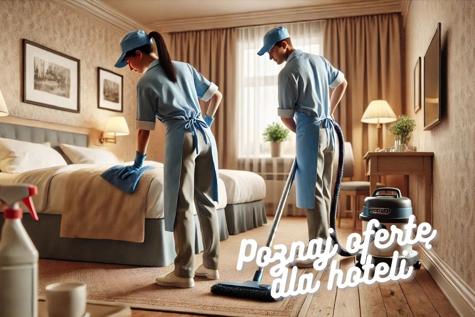 Profesjonalny serwis sprzątający pokój hotelowy